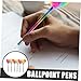 CAXUSD Cute Pens Pom Pom Pen Ballpoint Pens Heart Pompom Pen Writing Tool for Girls