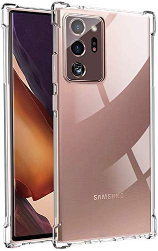 Helix Samsung Galaxy Note20 Ultra, Bumper Transparent Silicon Case Flexible, Bumper Drop Protection Case Cover for Samsung Galaxy Note20 Ultra- Transparent (B08NCGTR5V) Amazon Price History, Amazon Price Tracker