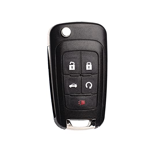image for MechanMagic Remote Flip Key Fob Replacement Fits for Chevy Cruze Equin