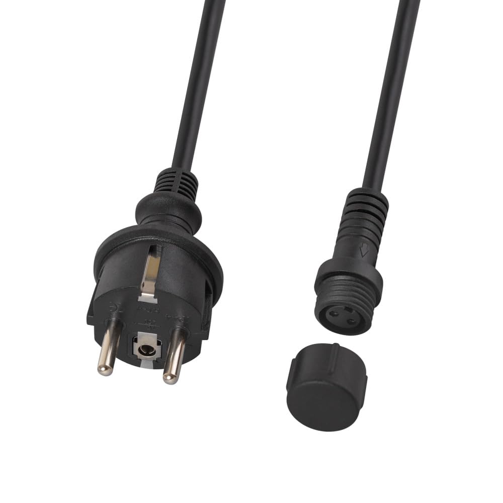 Cadena de 40 Portalámparas E27 20 Metros IP65 sin Bombillas [HO-CAD-20M-40xE27] | Greenice