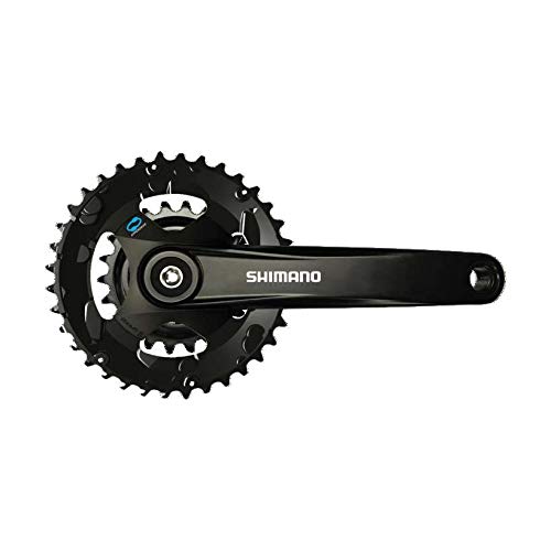 SHIMANO 7/8 Speed Mountain Bicycle Crankset - FC-M315-2 - Black