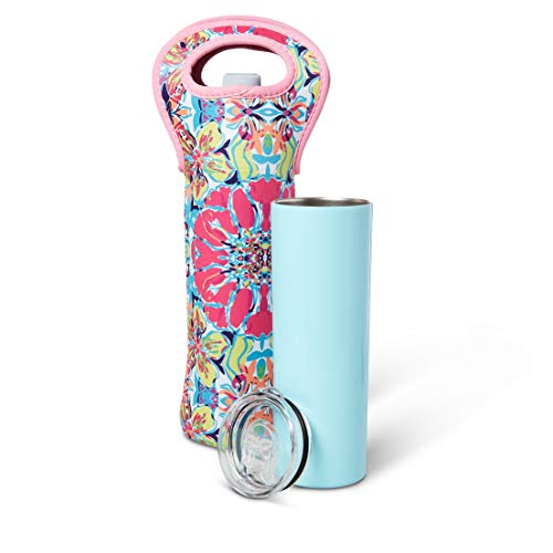 Stainless Steel Water Wine Tumbler with Wine Carrier 20 OZ Coffee Travel Mug
