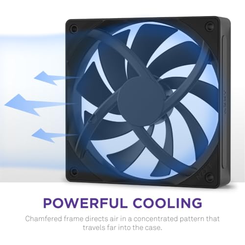 Image of F120Q - 120mm Quiet Airflow Fans - Single - Black