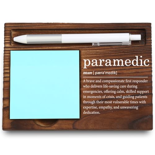 Paramedic Appreciation Desk Organizer with Quote