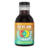 FLYBYJING Spicy Vinaigrette w/Chili Crisp, Spicy-Tangy-Umami, Perfect for Salads, Dumplings, Noodles and Marinades, Gourmet, Vegan, All-Natural Deep Flavor and MSG Free, 10.5oz (Pack of 1)