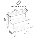 Acrylic Stands for Display,Clear Cupcakes Perfumes Figurines Display Risers Stand Cologne Organizer Acrylic Shelves for Amiibo Funko POP Figures Toys Cupcake Food Desserts Holder Collection Cosmetic Jewelry Makeup Nail Polish Product Tabletop Use. 20*8cm 3tier-1pack