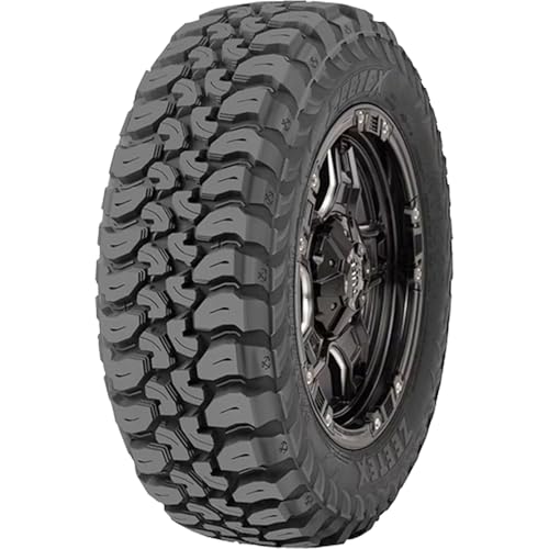Zeetex MT1000 M/T Mud Off-Road Light Truck Radial Tire-LT235/75R15 235/75/15 235/75-15 104/101Q Load Range C LRC 6-Ply BSW Black Side Wall