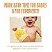 Bath Sponge Gift for Babies or Toddlers | Shower & Bathtime Sponge, Scrub, Loofah | All Natural and Gentle Exfoliation - Pediatrician Approved