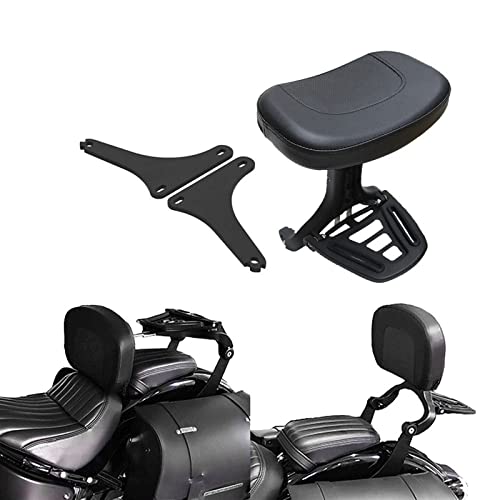Dossier Softail FLSTC Heritage 2000-2017 réglable noir pour moto passager conducteur polyvalent