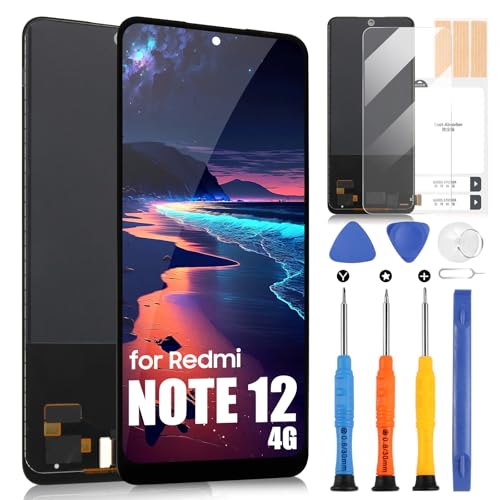 Écran LCD pour Redmi Note 12 4G pour regarder vos séries et photos sans fissures