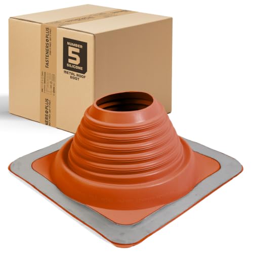 Fasteners Plus #4 Silicone Metal Roof Boot