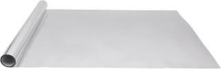 3.3×33 ft Aisle Runner, Double Sided Silver Mirror Aisle Runner, Decorative Carpet Runner Rug for Indoor Outdoor Wedding Ceremony Graduation Party