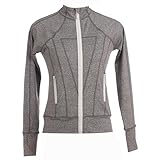 Genérico Chaqueta De Patinaje Artístico con Cremallera Y Manga Larga para Entrenamientos, Ropa para Patinaje sobre Trajes De Entrenamiento Prendas para Practicar(Size:170,Color:B)