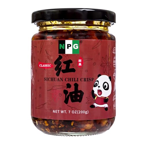 NPG Sichuan Chili Crisp Oil with Fermented Soybeans and Peanuts