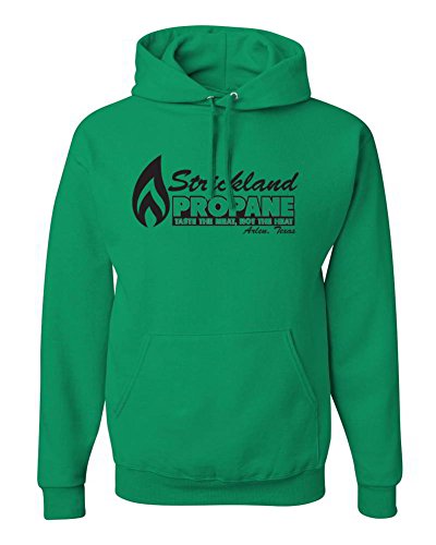 Strickland Propane King of The Hill Hoodies - Green - X-Large