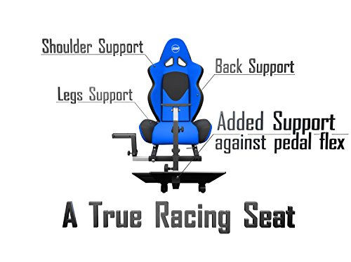 OpenWheeler Advanced Racing Seat and Stand Driving Simulator Gaming Chair with Gear Shifter Mount - Image 5