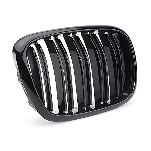 Grille de calandre centrale avant ABS noir brillant pour auto Série 5 E39 1995-2004 - 5