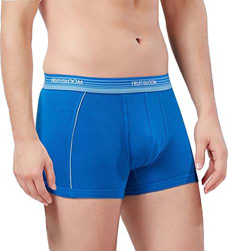 Image of Fruit of the Loom Plain /Solid Better Basics Cotton Men's Trunk (#MTR05-Assorted) Color May Vary