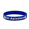 On Apixaban Medical Alert Wristband Bracelet Blood Clot ID Silicone UK (Pack of 4) (Large 20cm) #2