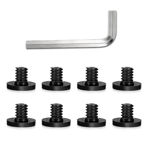 Image of 8pcs Replacement Bolt Compatible with Suncast Storage Sheds, Premium ABS Accessories Parts Bolts with 3 /8 Inch Hex Screwdriver Screws Replacement for Storage Sheds
