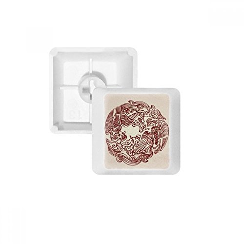 Claviers Chinois Phoenix PBT blanc OEM sans marquage pour clavier mécanique R3