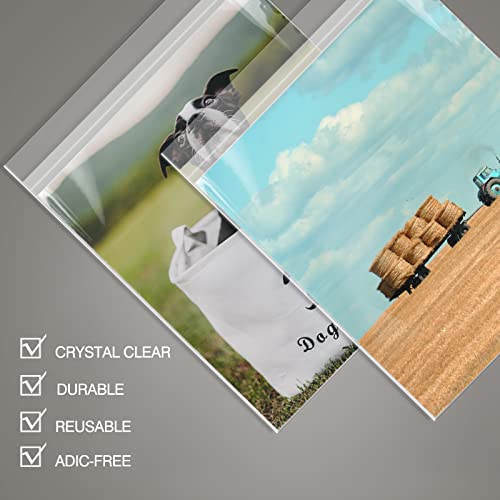 Pochettes transparentes pour protéger vos documents et photos du vieillissement - 4