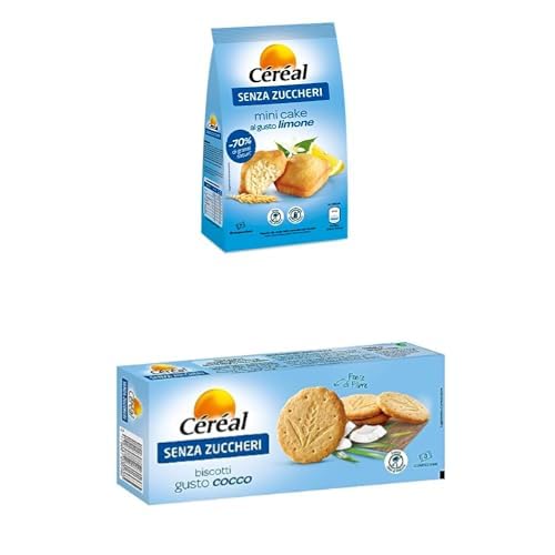 CÉRÉAL MINI CAKE AL LIMONE Senza zuccheri,...