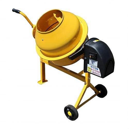 Amazon.co.jp: 電動コンクリートミキサー まぜ ドラム容量約63L 混合