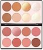 Paleta de Contorno de 16 Colores para Maquillaje - Rubor, Iluminador y Bronzer en Polvo Todo en Uno Kit de Contorno - Cosméticos para Rostro Regalos para Mujeres Belleza para Festivales (SET1) 2
