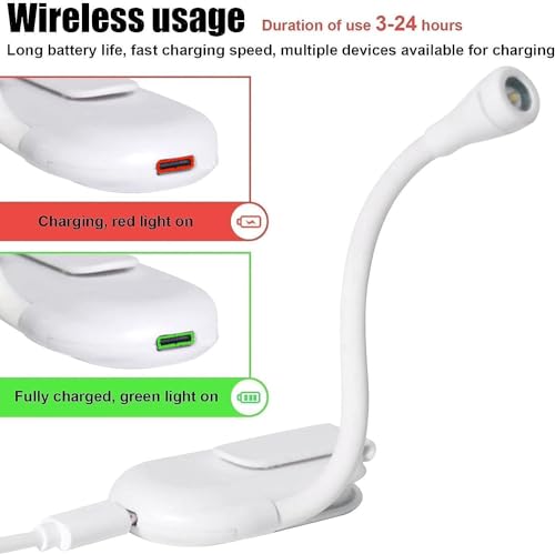 Image of CYNVEXA Rechargeable Stable Desk Lamp with USB Type C Cable | 3 Color Modes | 6 Month Warranty | Mobile Holder | Eye Protection | Touch Control | Non-Flickering-LED,Plastic