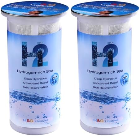 H&G Lifestyles Hydrogen Bath Bombs Beads, H2 Hydrogen Water for B...