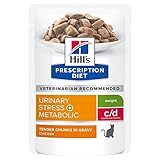 HILL'S PD Feline Urinary Stress Metabolic c/d - Nourriture pour chat humide - 85 g