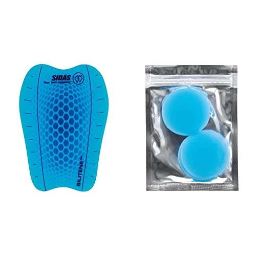 Sidas protecteur de tibia et malléole bleu taille unique pour le sport