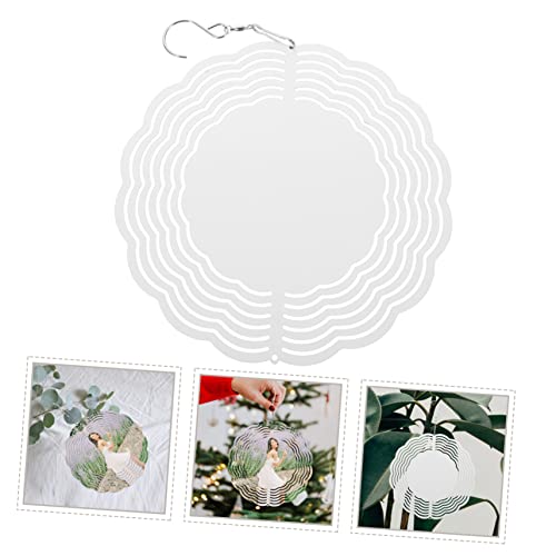 Carillon éolien suspendu sublimation extérieur métal déco