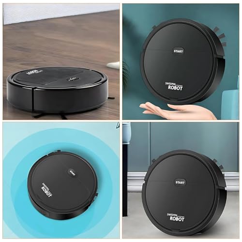 Image of Drumstone (Special 10 Years Warranty Rechargeable Smart Robot Vacuum Cleaner |3-in-1 Sweeping, Mopping, Suction | Intelligent Navigation for Efficient Home Cleaning