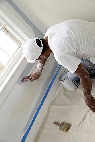 Trimaco Supertuff 10 Oz Thick Heavyweight Canvas Drop Cloth, 4-Feet X 5-Feet #TOP2