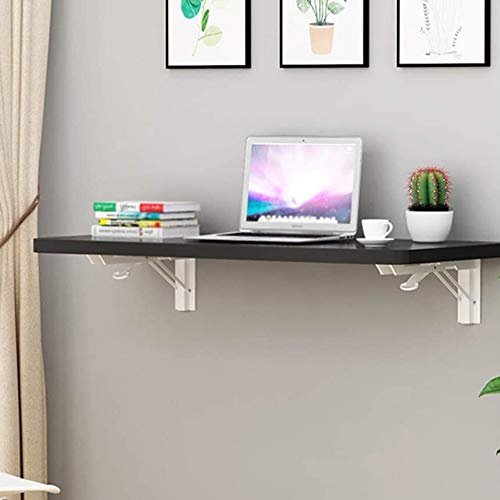 Table pliante murale LUNEZY 100x50cm, bureau d'ordinateur ou console cuisine pour studio