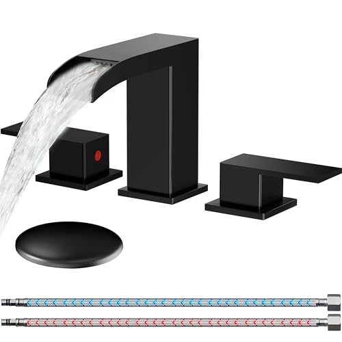 VVXLIV Matte Black 8 Inch Widespread