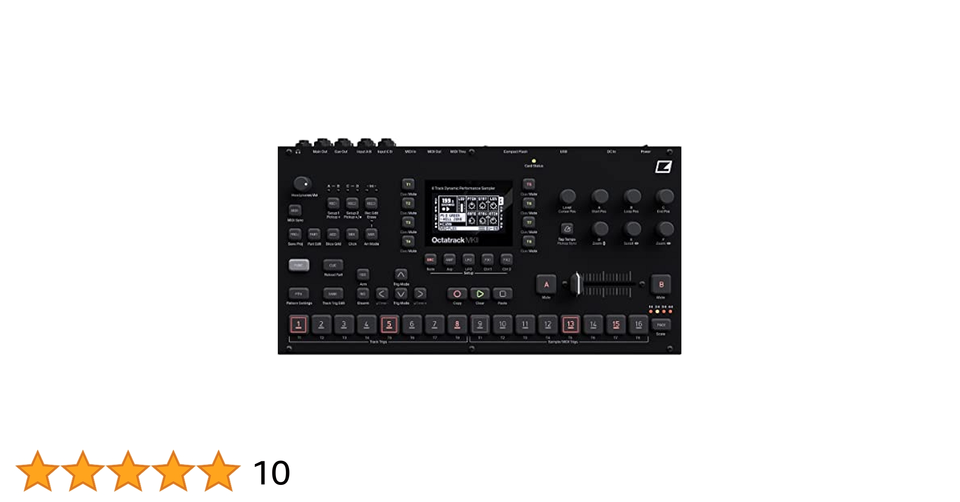 Elektron Octatrack MKII 8-track Performance Sampling