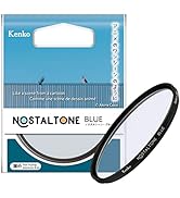 Kenko Soft Effect Filter NOSTALTONE Blue φ77mm, with Color Effect, for Contrast Adjustment, Made ...