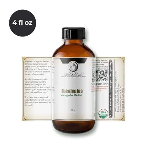 Aceite Esencial Orgánico de Eucalipto Radiata 4 Fl Oz miniatura 2