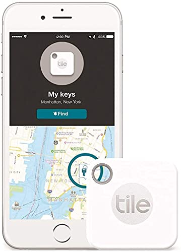 Tile Mate - Key Finder, Phone Finder, Anything Finder - Item Locator - Non Retail Packaging - 1 Pack