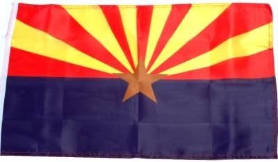 Small 12 Inch X 20 Inch Replacement Flag For Whip Antenna Arizona State Flag