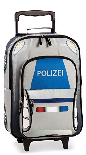 Preisvergleich Produktbild Polizei - Kindertrolley Kinderkoffer Kindergepäck Trolley Koffer