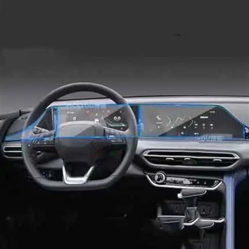 Verre trempé pour Changan Eado Plus 2020-2022 : protection d'écran GPS auto