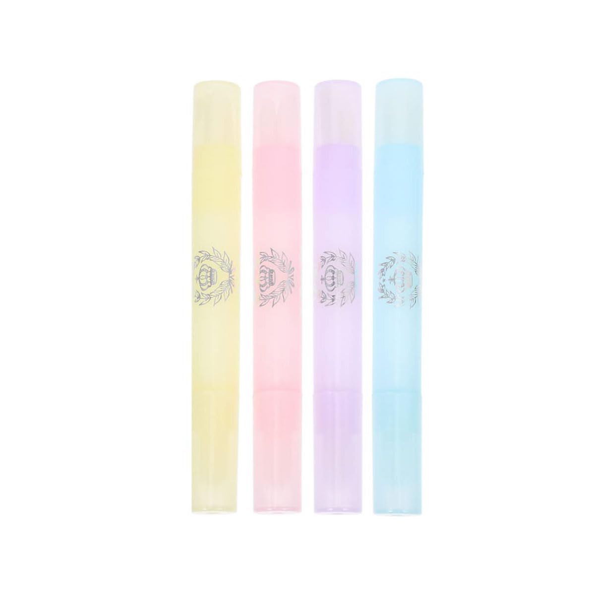 Penna Correggi Smalto Unghie,4 PCS Rimozione Smalto per Unghie Senza Solvente Nail Remover Correzione Pen con 12 Punte di Ricambio