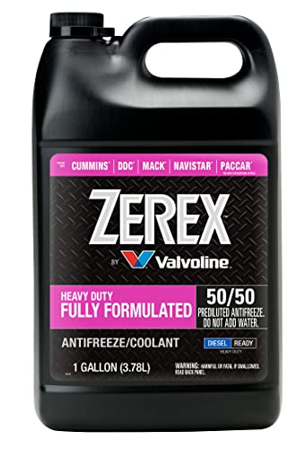 Image of Zerex Fully Formulated Pink Heavy Duty 50 /50 Ready-to-Use Antifreeze Coolant 1 Gallon