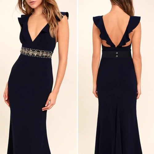 Women's Rhinestone Belts, Crystal Beaded Elastic for Prom Evening Dresses2