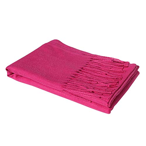 Pink 100% Cashmere Scarf - Gift Boxed, Premium Quality, Limited Available