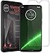 Produktbild Conie® Displayfolie für Motorola Moto G7 / G7 Plus, Tempered Glass verstärkte Panzerglas Folie 9H Panzerfolie Gorilla Glasfolie, Moto G7 / G7 Plus Displayschutzfolie Klar